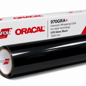 Oracal 970GRA+ 070 Gloss Black Wrapfolie 152 cm
